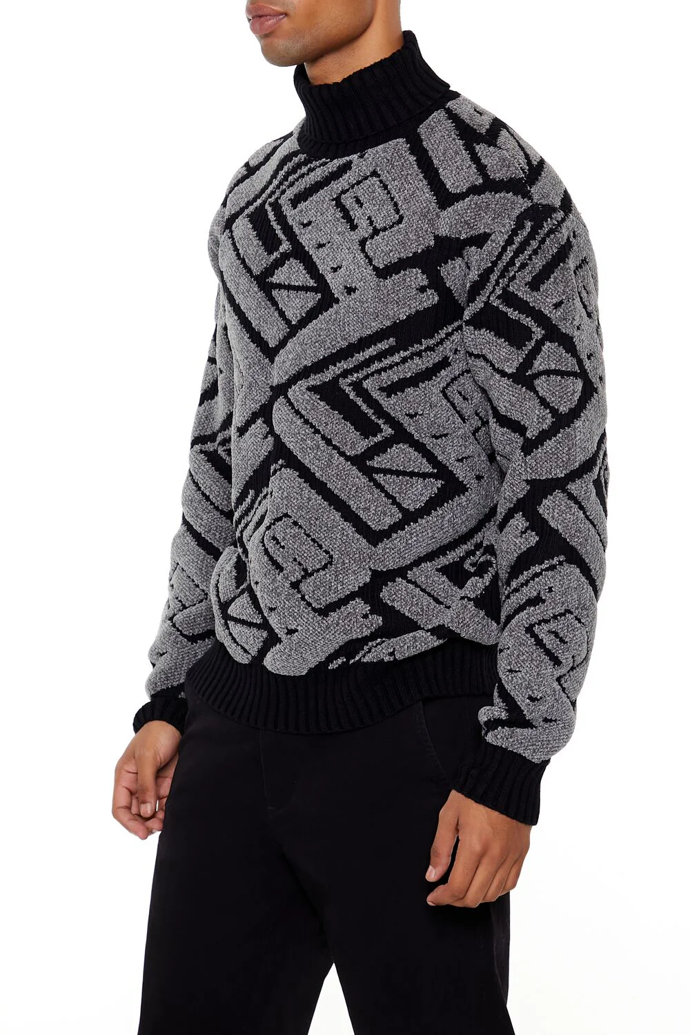 Geo Turtleneck Sweater - Image 4