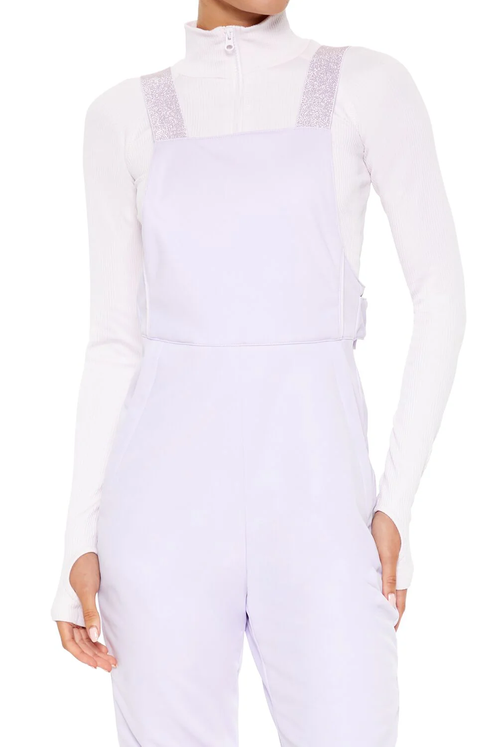 Active Waterproof Glitter Ski Jumpsuit - Image 9