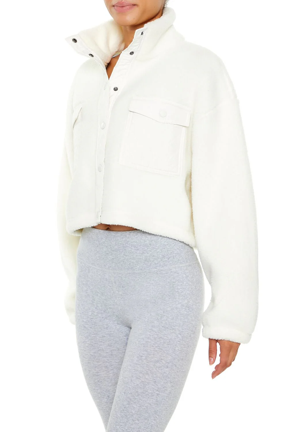 Active Faux Shearling Jacket - Image 9