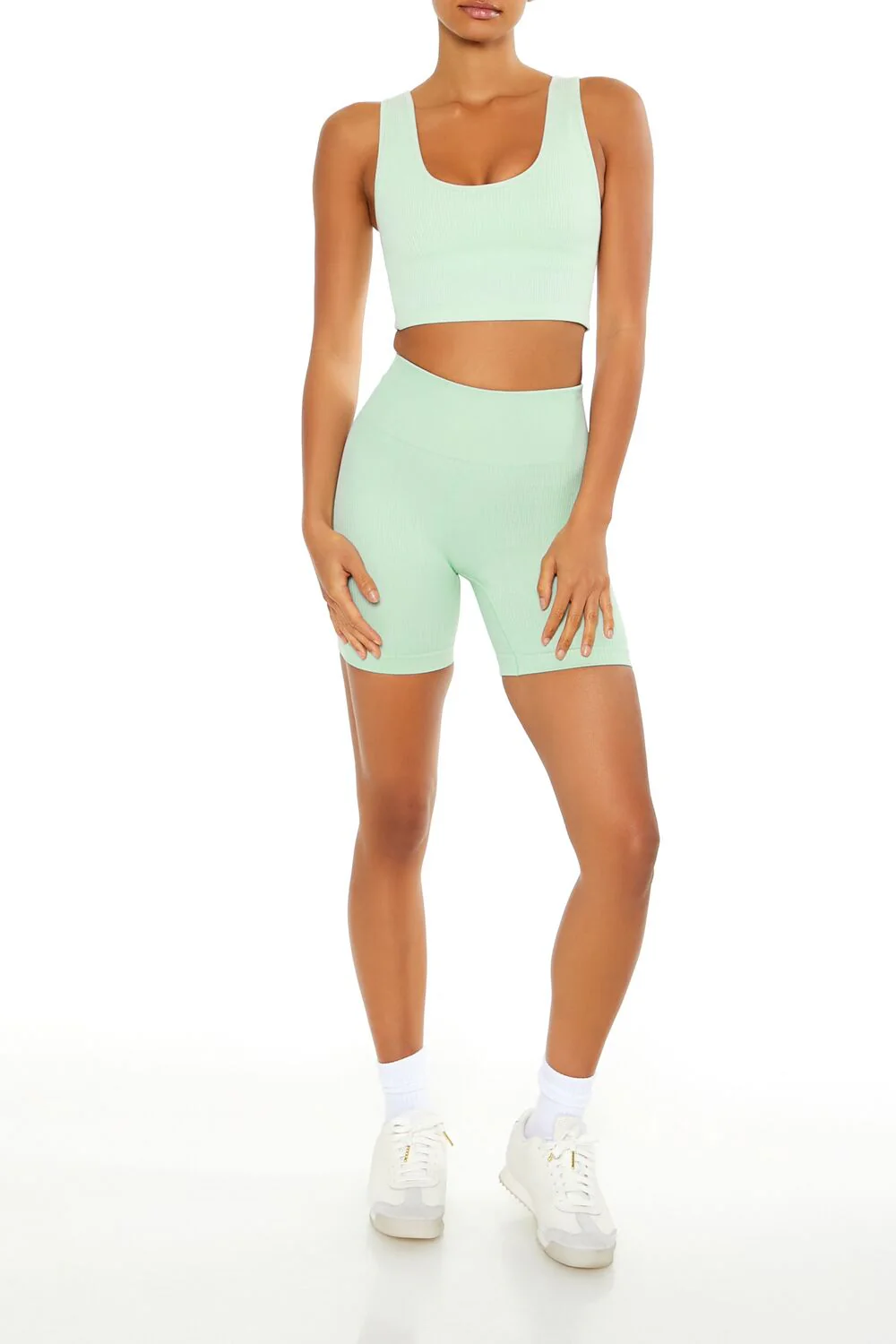 Seamless Longline Sports Bra - Image 2