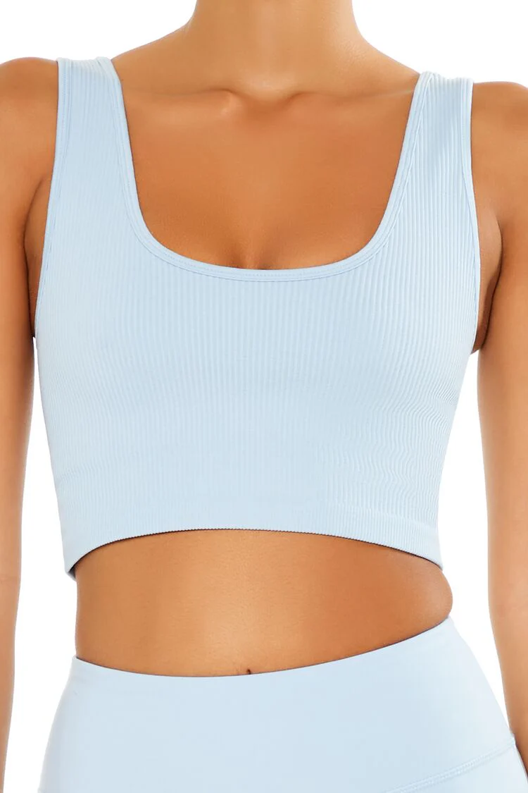Seamless Longline Sports Bra - Image 8