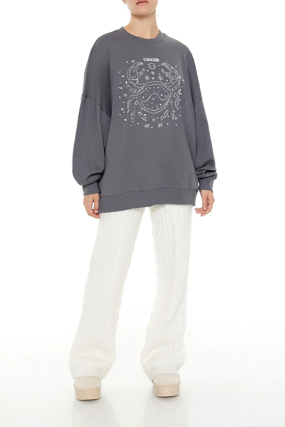 Beaded Cancer Pullover - Image 2