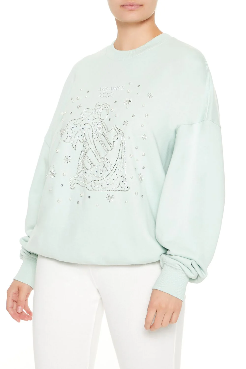 Beaded Aquarius Pullover - Image 4