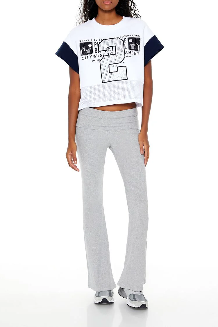 Fleece 2 Graphic Cropped Tee - Image 4