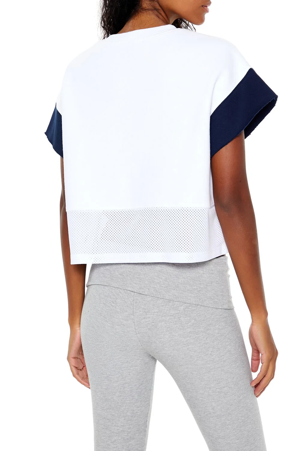 Fleece 2 Graphic Cropped Tee - Image 7
