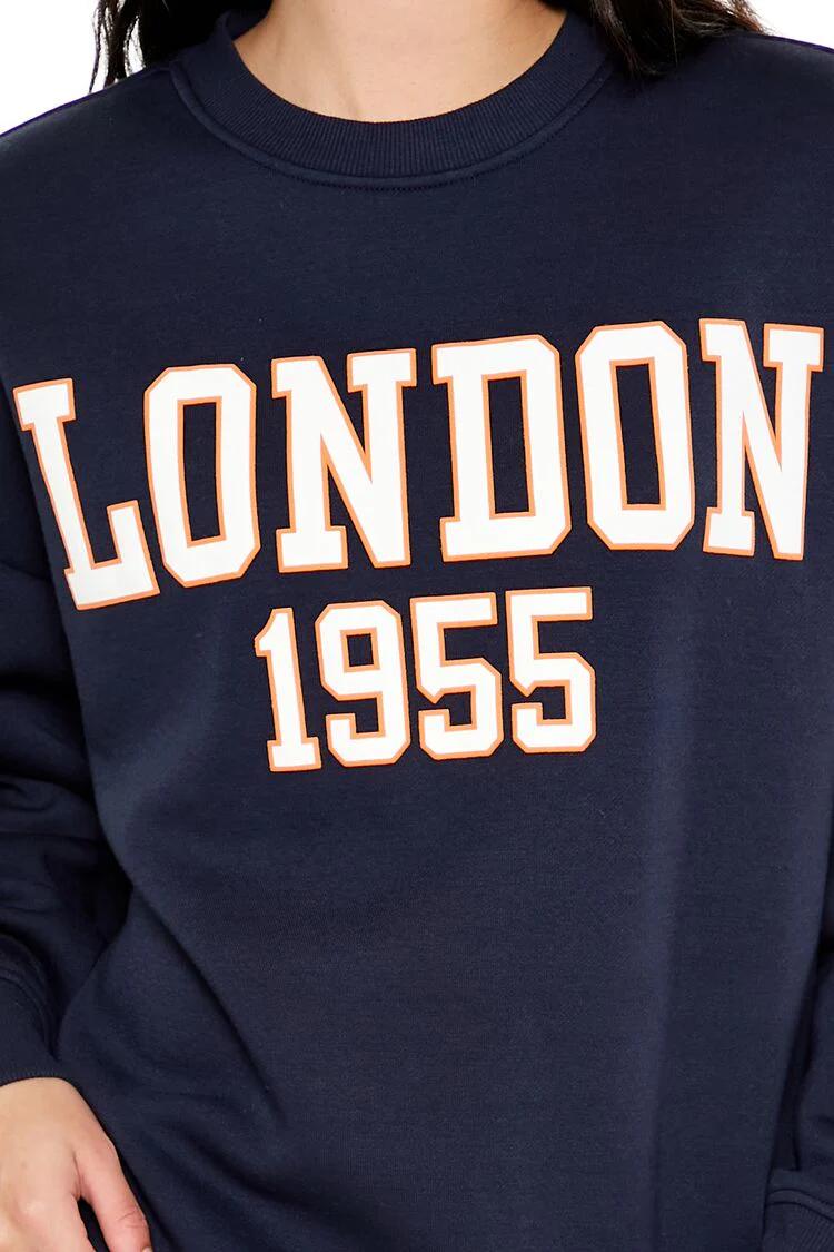 London 1955 Graphic Pullover - Image 3