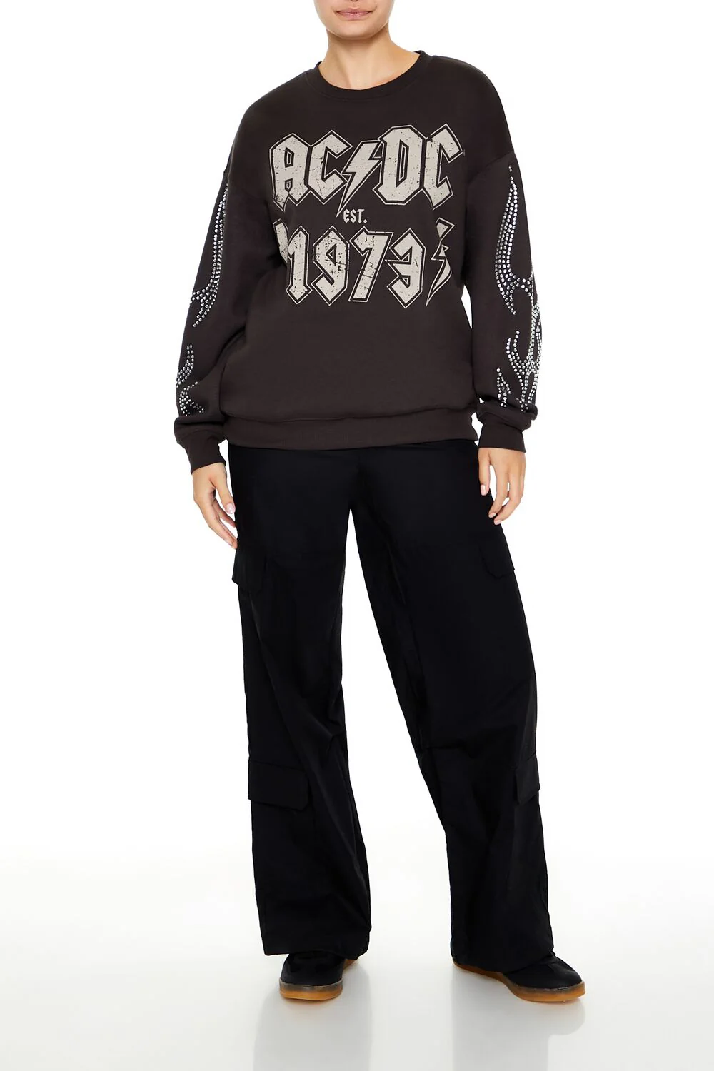 ACDC Rhinestone Pullover - Image 2
