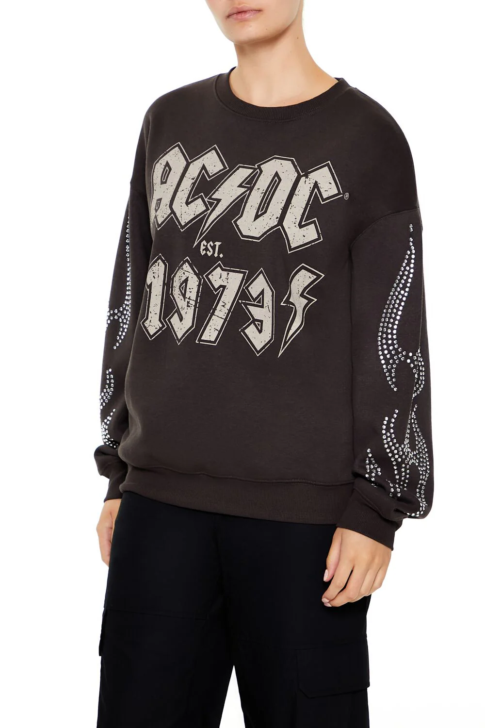ACDC Rhinestone Pullover - Image 4