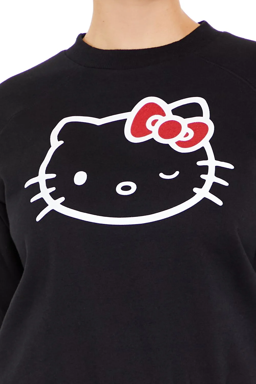 Hello Kitty Bow Graphic Pullover - Image 3