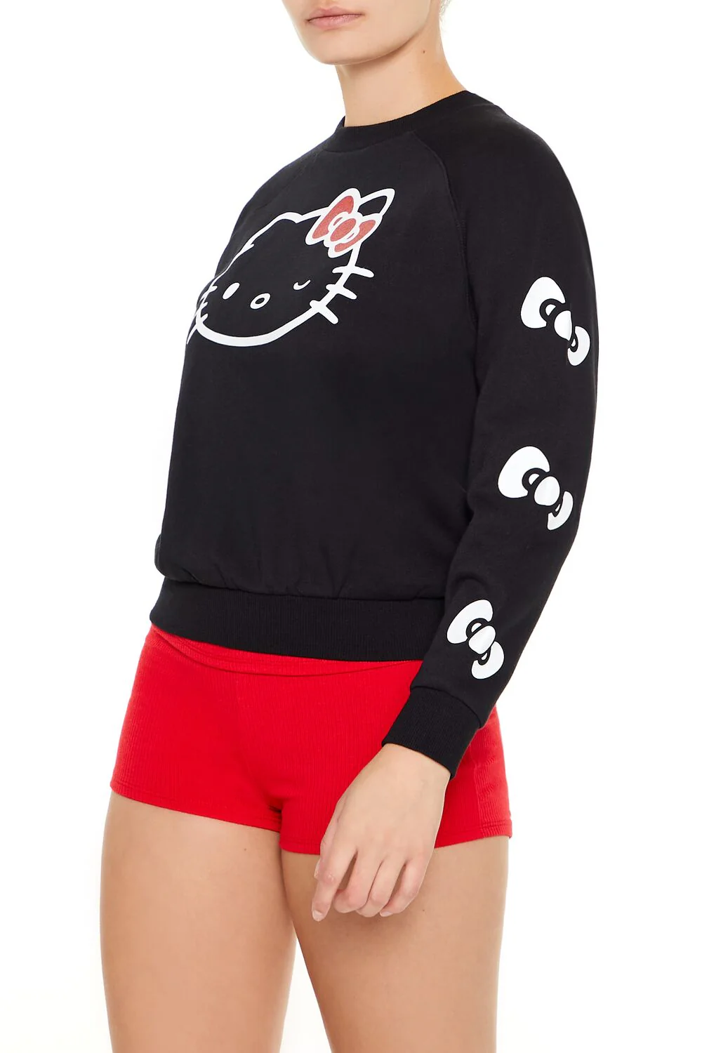 Hello Kitty Bow Graphic Pullover - Image 4