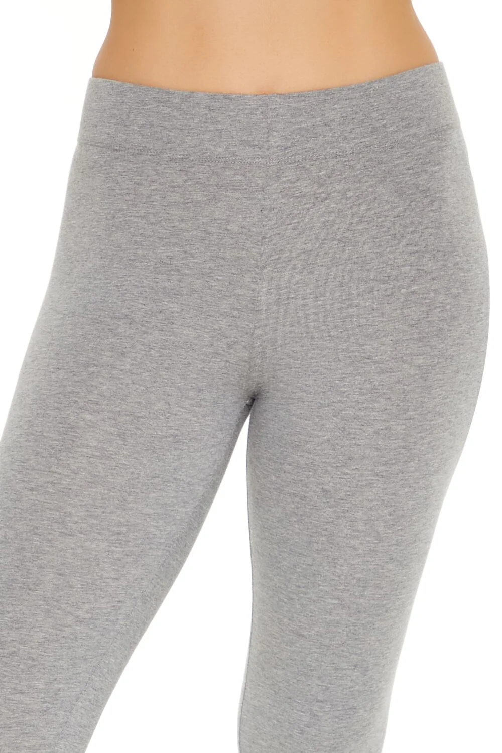 Heathered Mid-Rise Leggings - Image 10