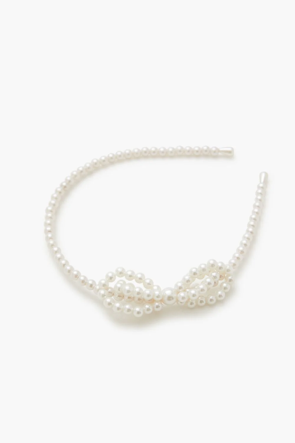 Faux Pearl Bow Headband - Image 2