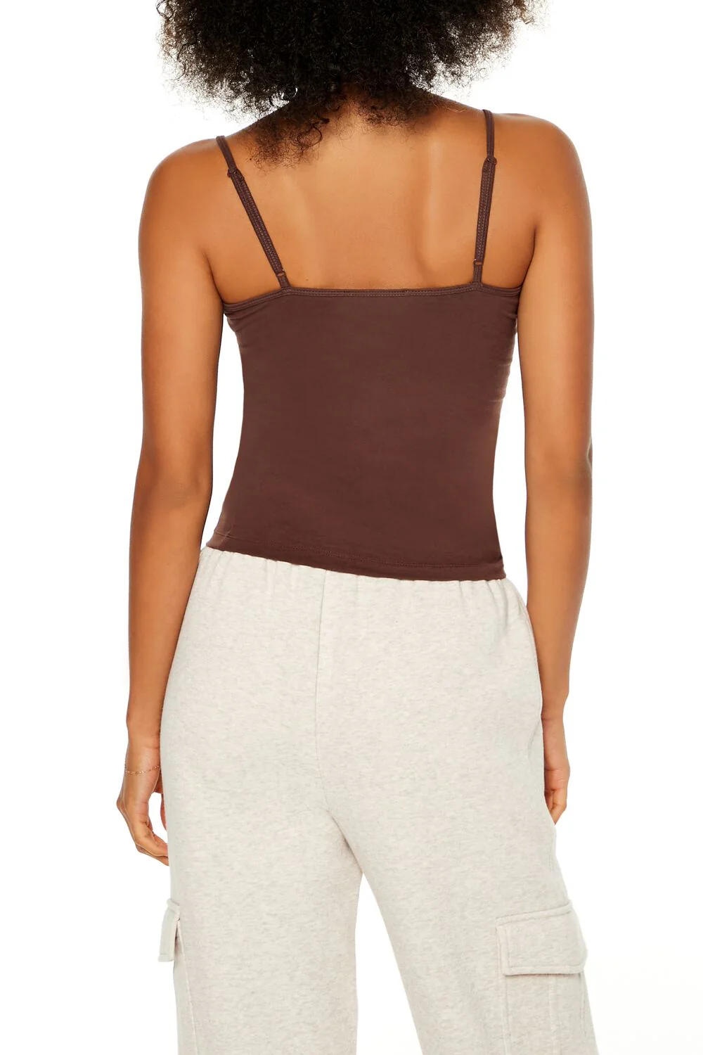 Cotton Scoop Neck Cami - Image 5