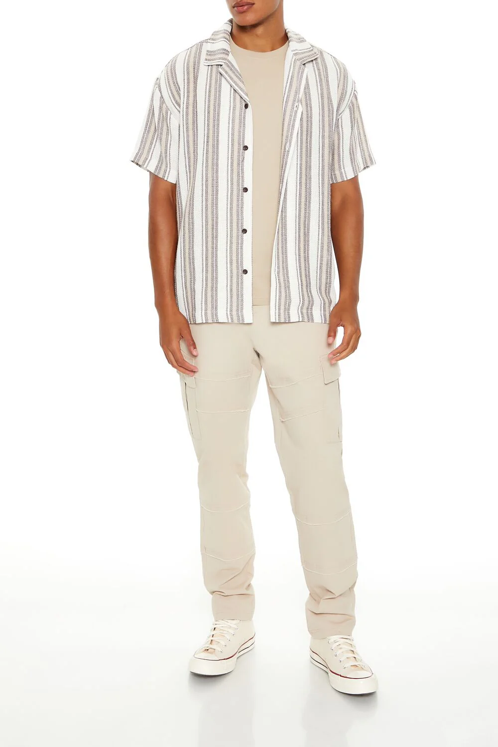 Textured Striped Shirt - Image 2