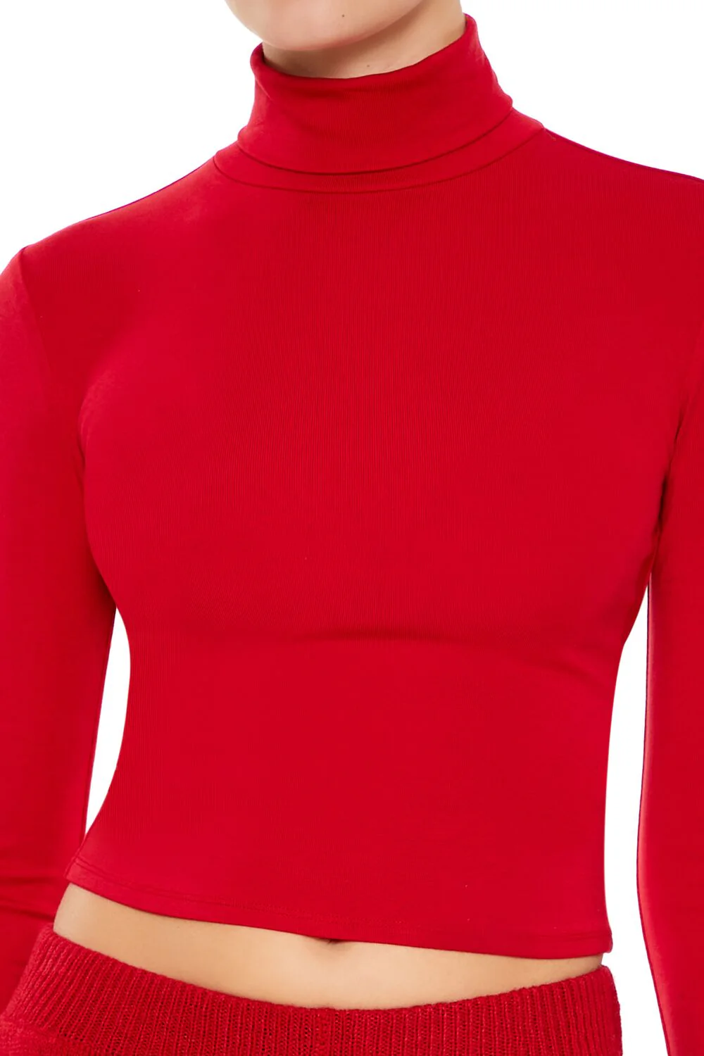 Turtleneck Crop Top - Image 8