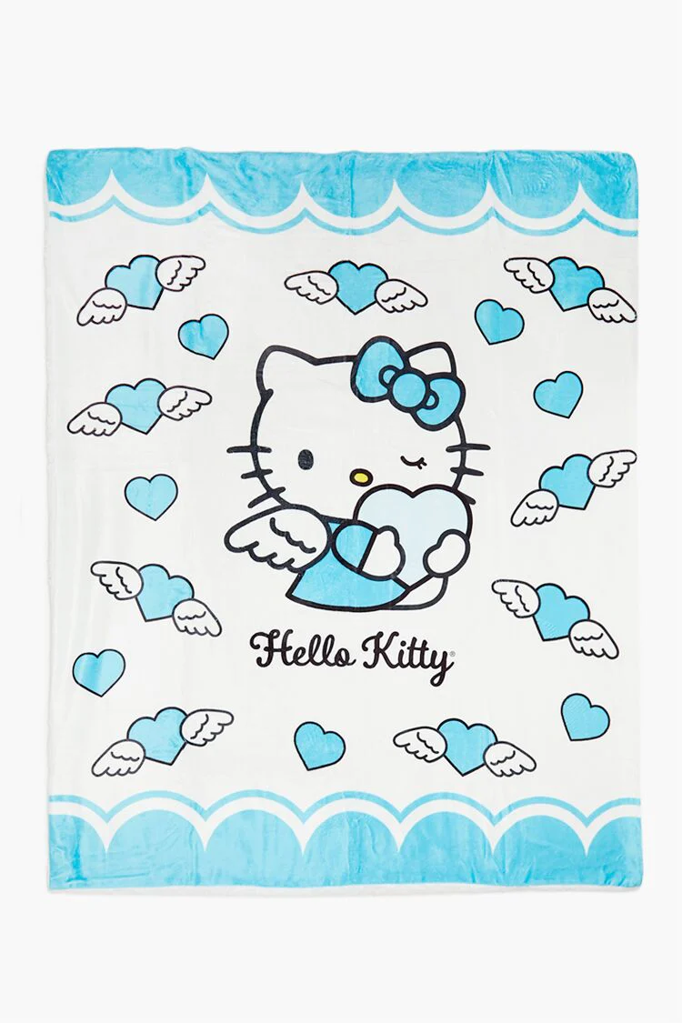 Angel Hello Kitty Throw Blanket - Image 2