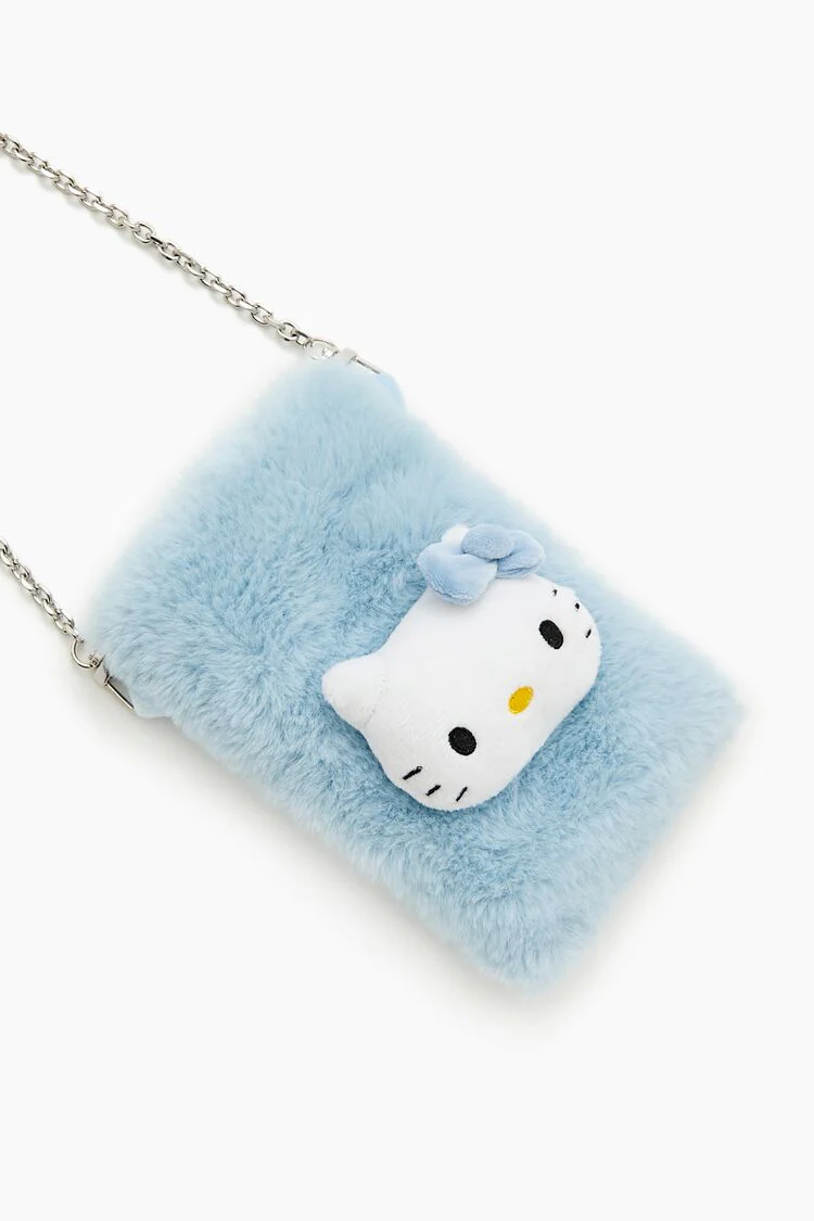 Hello Kitty Faux Fur Phone Bag - Image 3