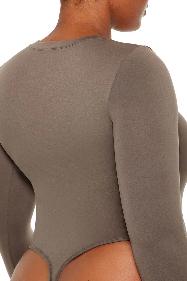 Plus Size Seamless Thong Bodysuit - Image 10