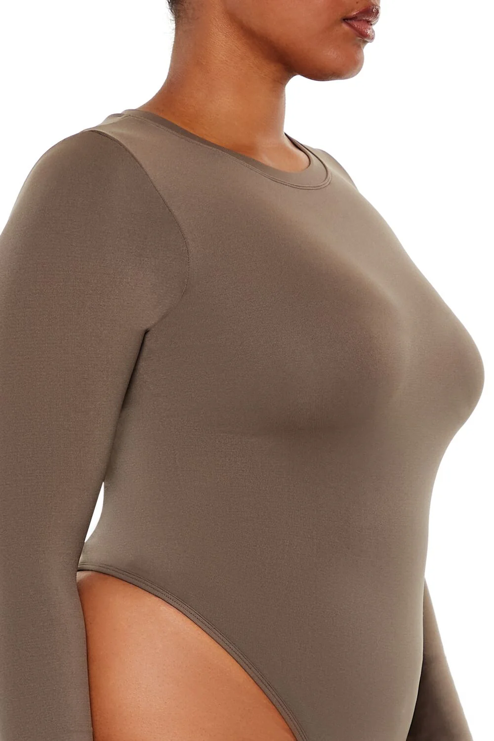 Plus Size Seamless Thong Bodysuit - Image 9