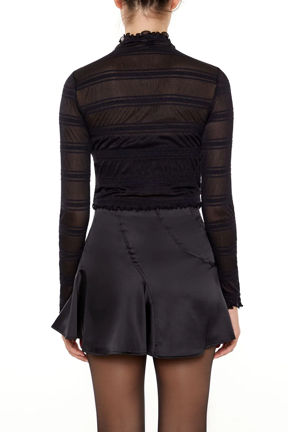 Shadow-Striped Crop Top - Image 5