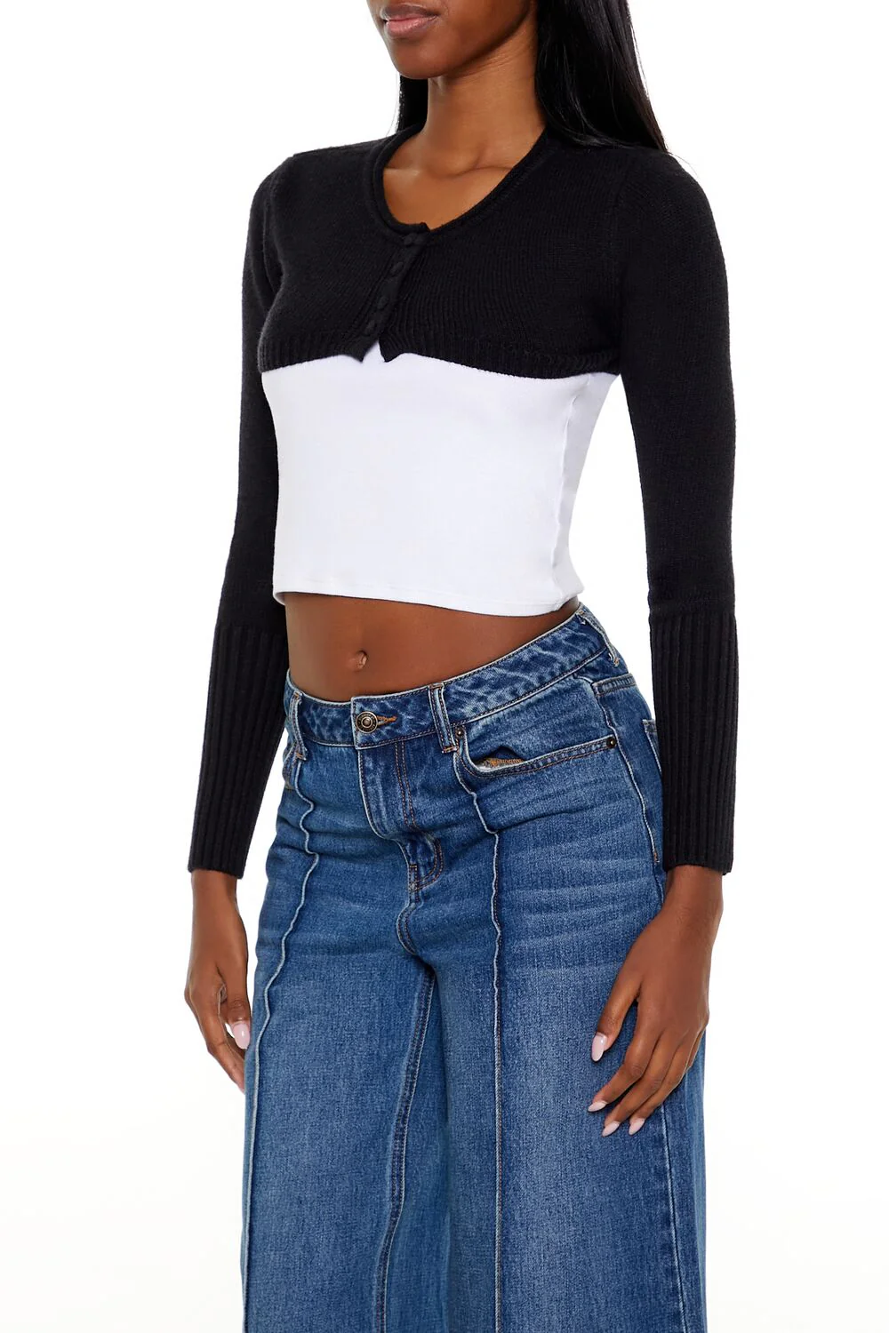 Shrug Cardigan Sweater - Image 4