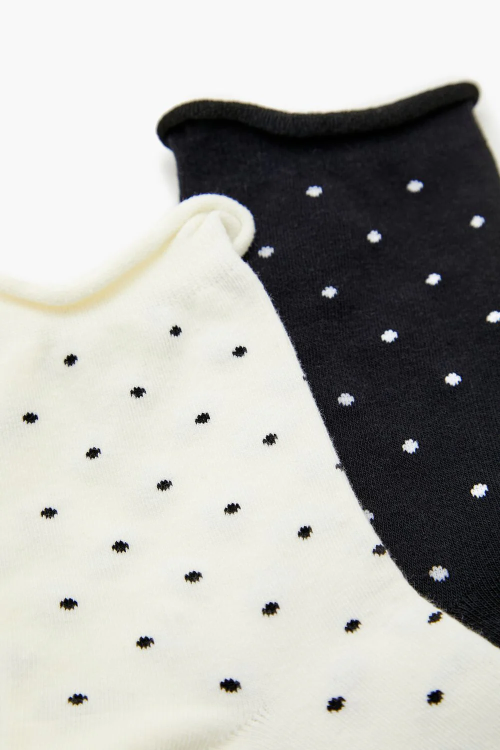 Polka Dot Crew Socks Set - 2 pack - Image 4