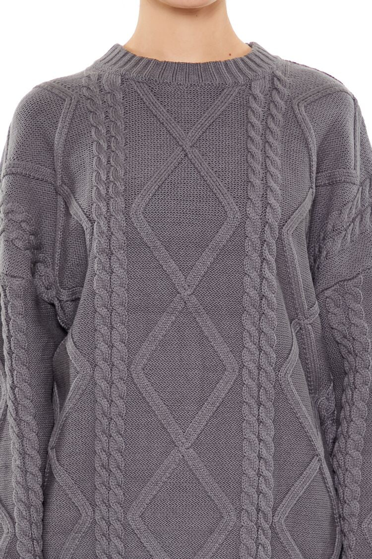Cable Knit Sweater - Image 3