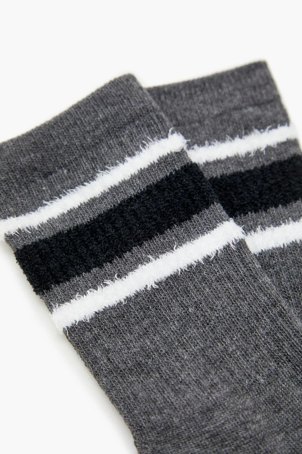 Striped-Trim Crew Socks - Image 3