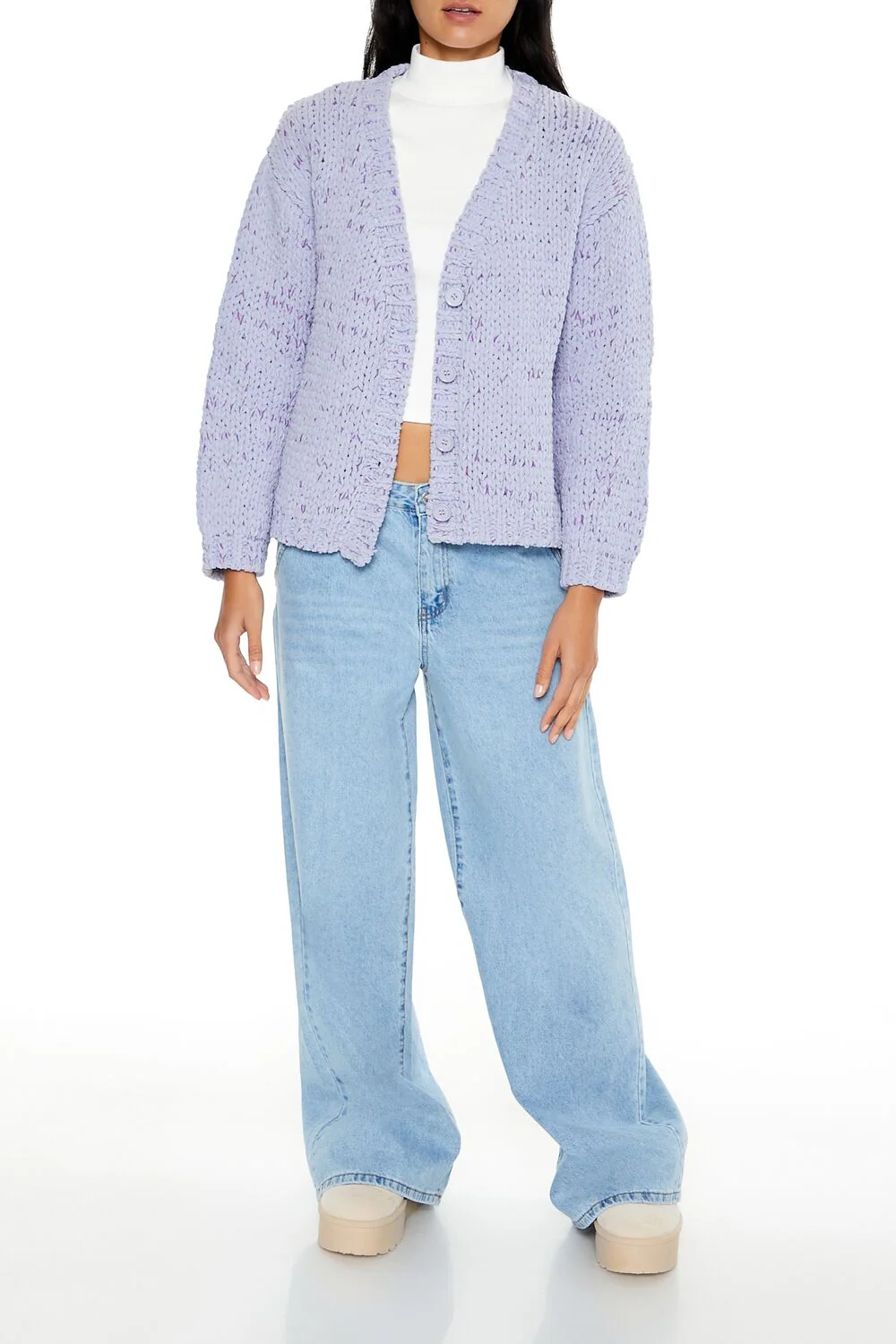 Marled Cardigan Sweater - Image 2