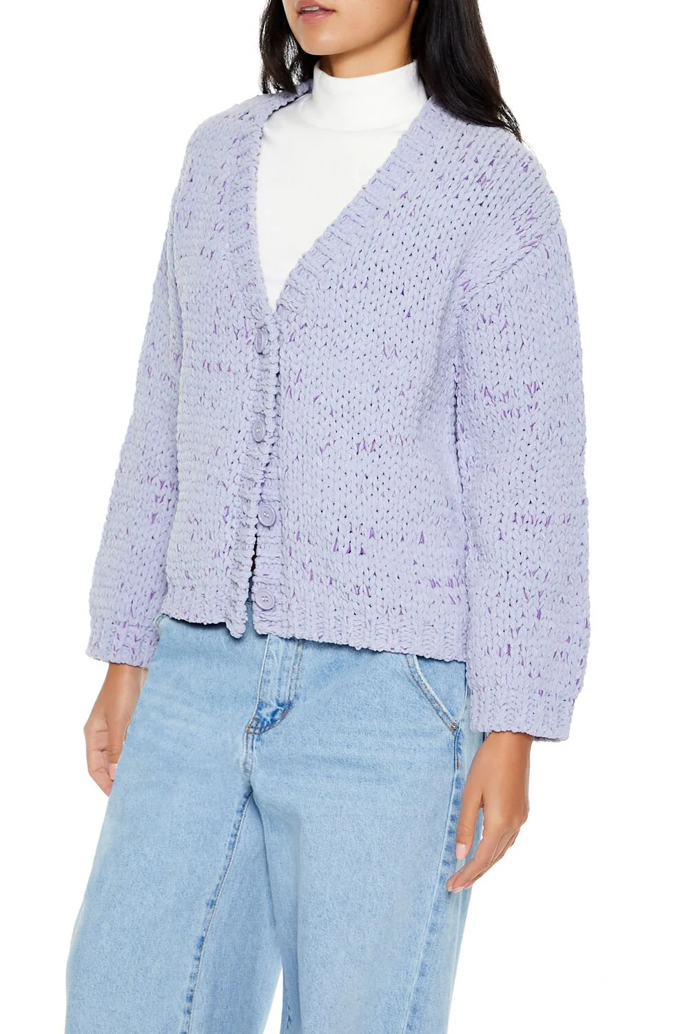 Marled Cardigan Sweater - Image 4