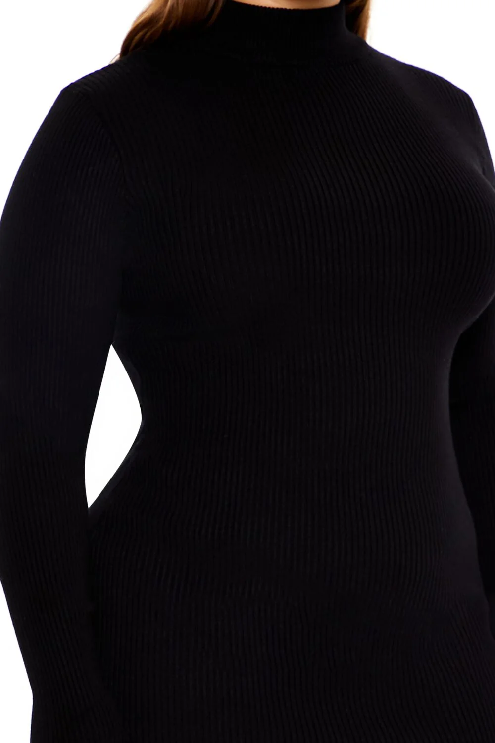 Plus Size Mini Sweater Dress - Image 5