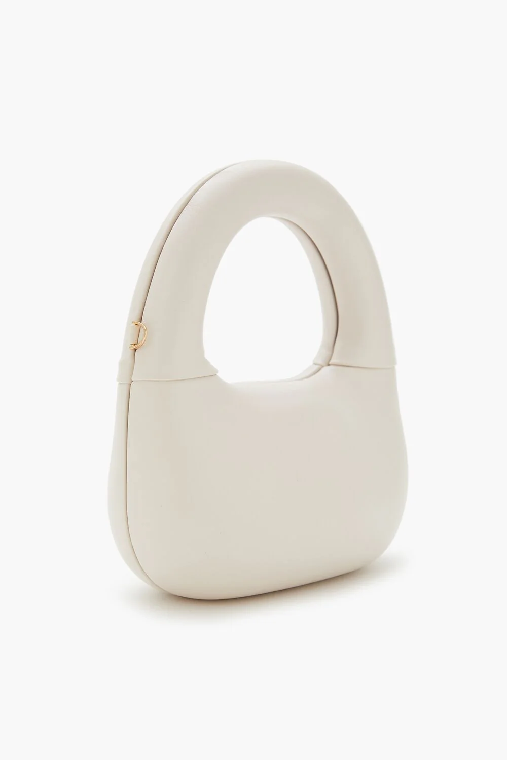 Faux Leather Round Crossbody Bag - Image 2