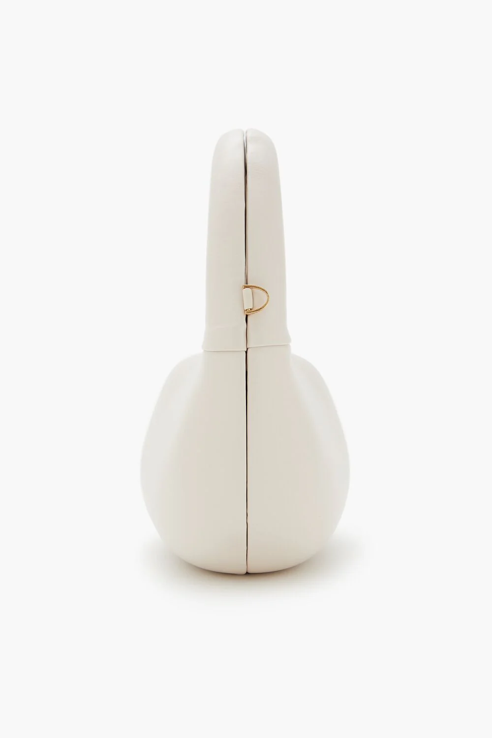 Faux Leather Round Crossbody Bag - Image 3