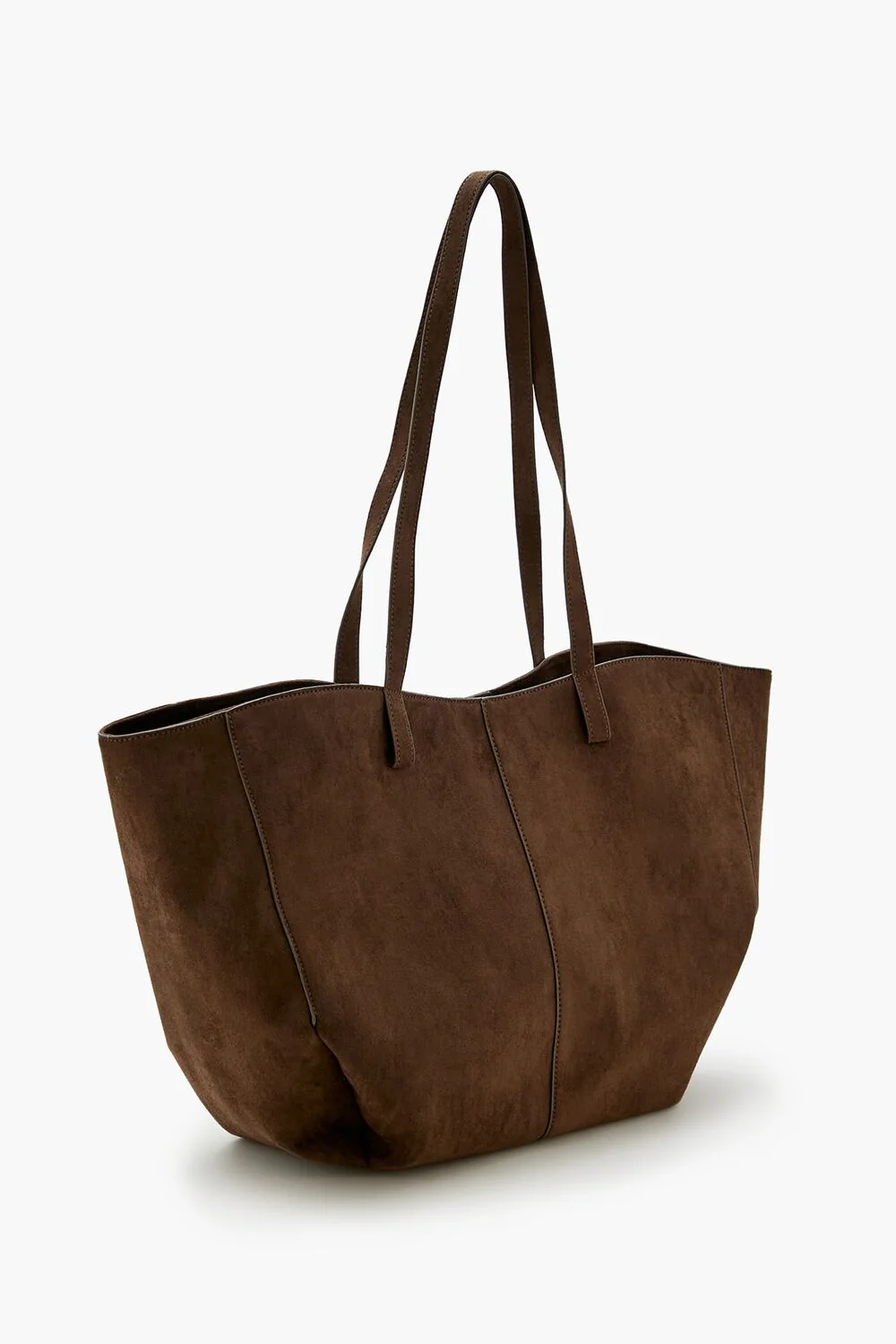 Faux Suede Tote Bag - Image 2