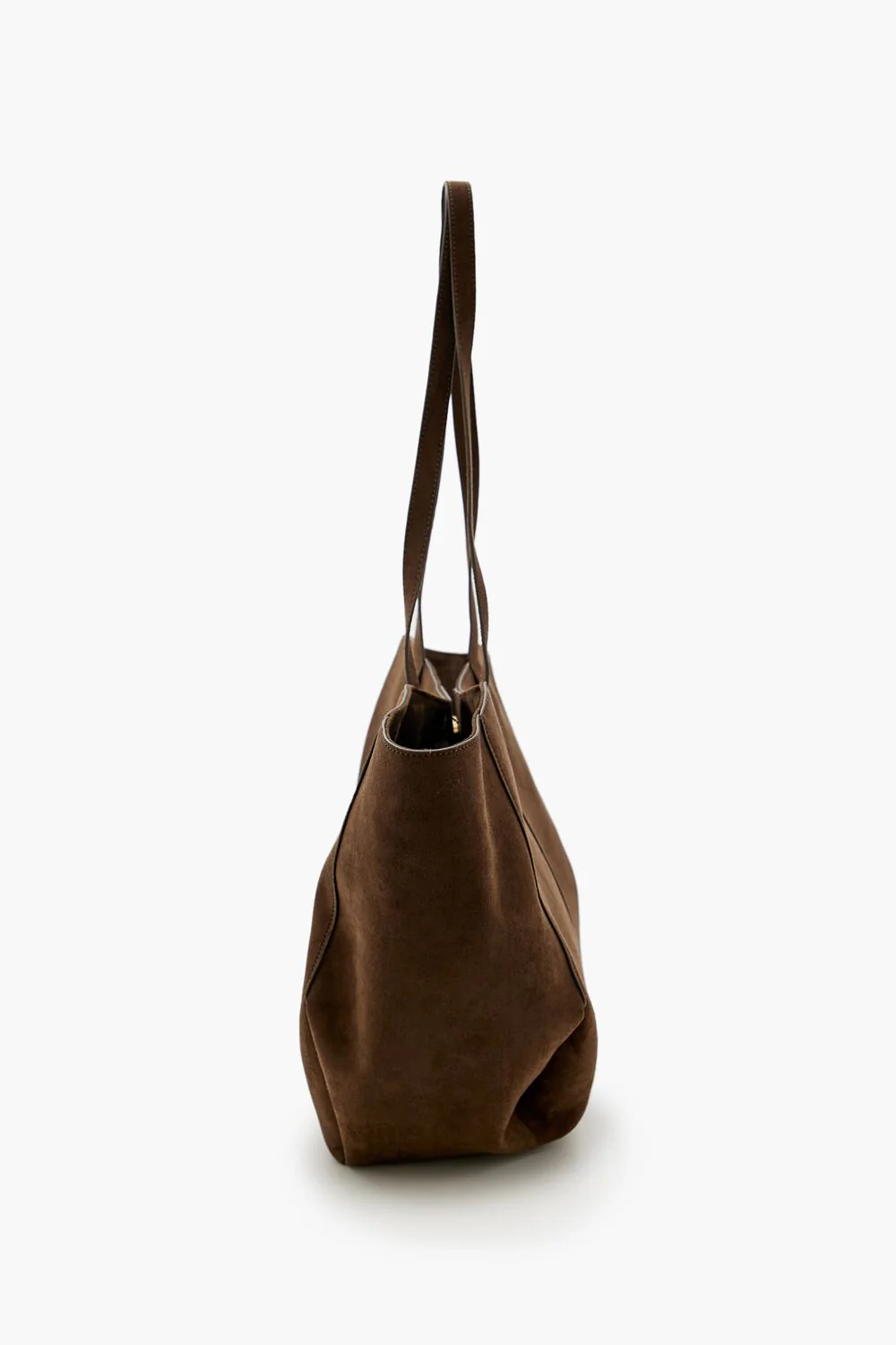 Faux Suede Tote Bag - Image 3