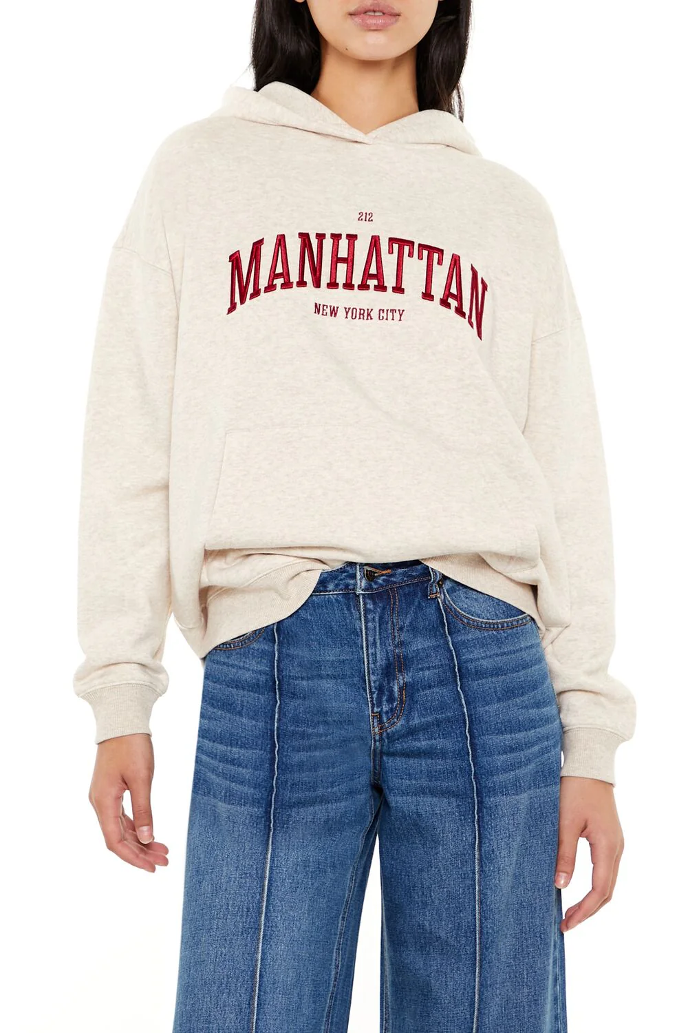 Embroidered Manhattan Hoodie - Image 6