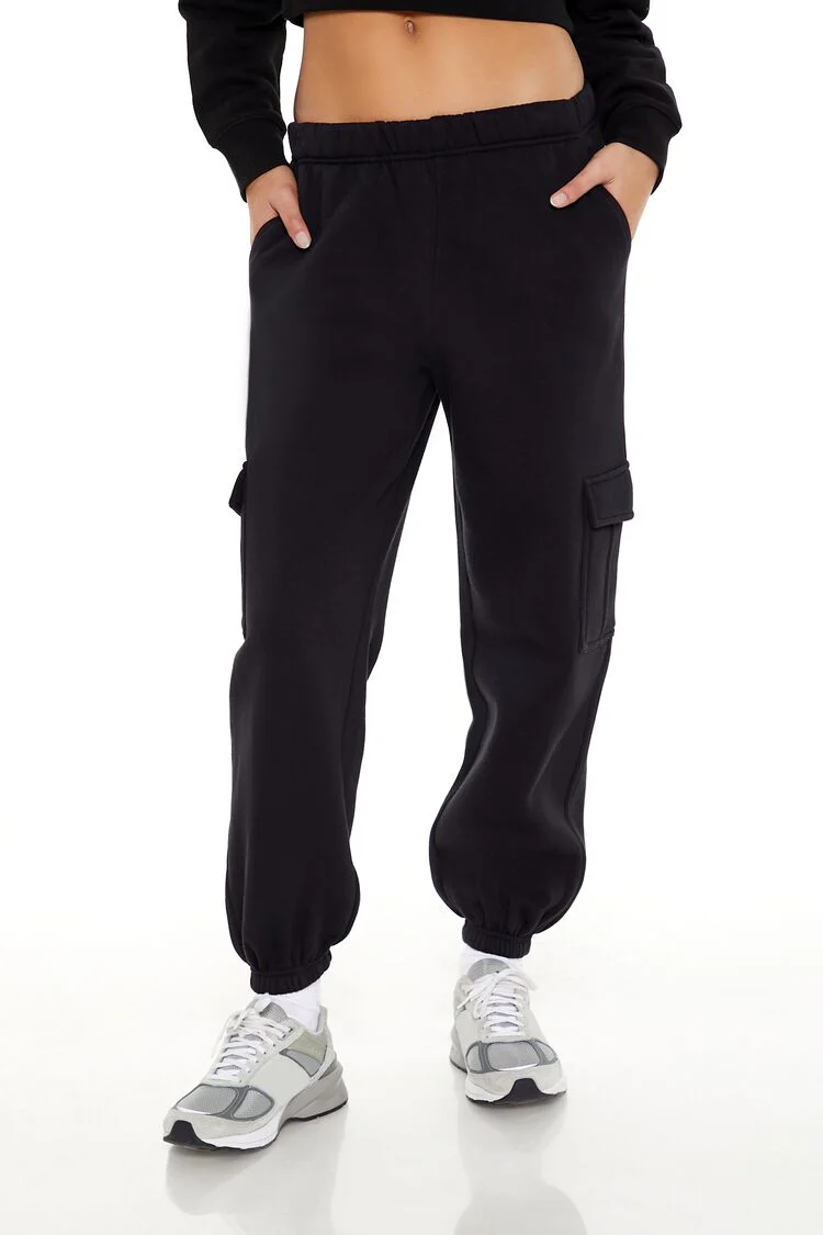 Fleece Cargo Joggers - Image 2