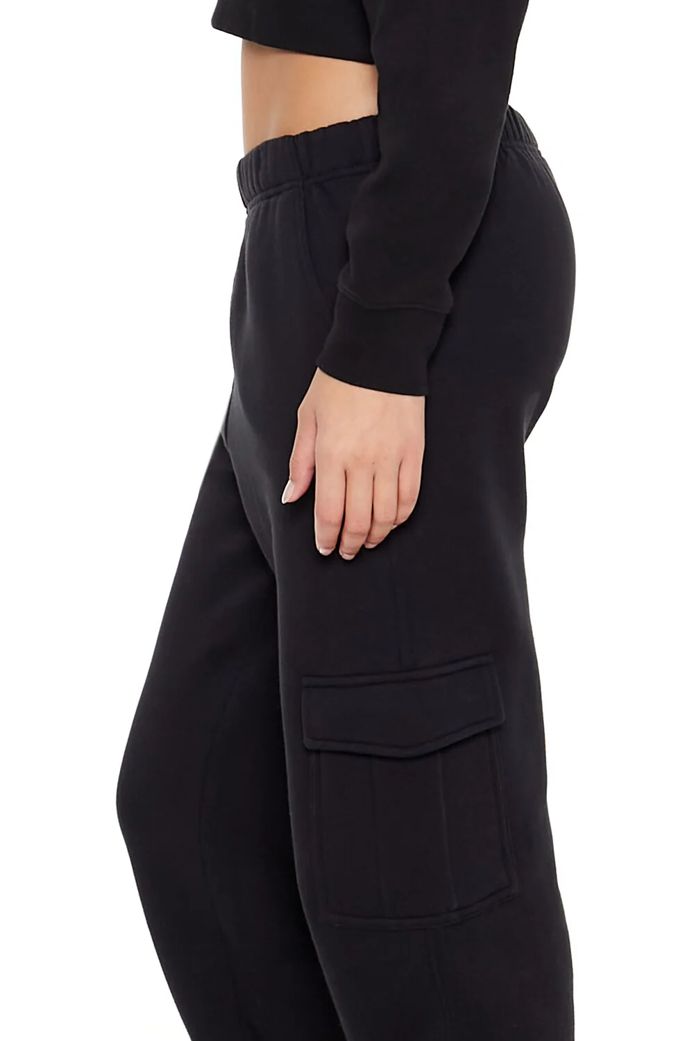 Fleece Cargo Joggers - Image 5