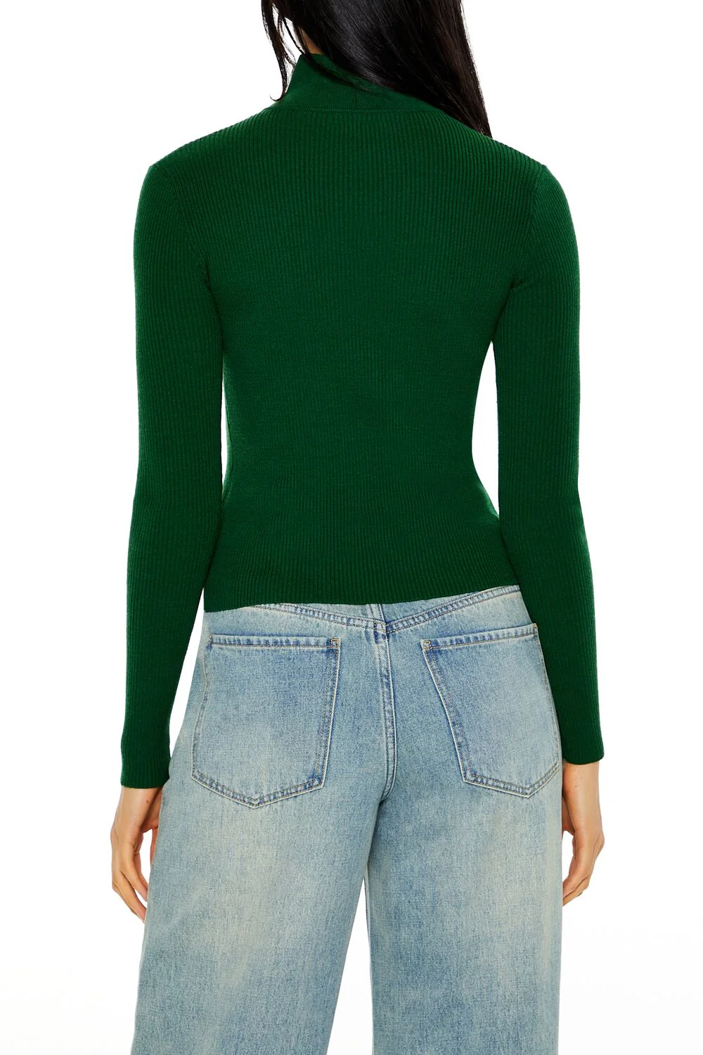 Ribbed Cutout Sweater - Image 10