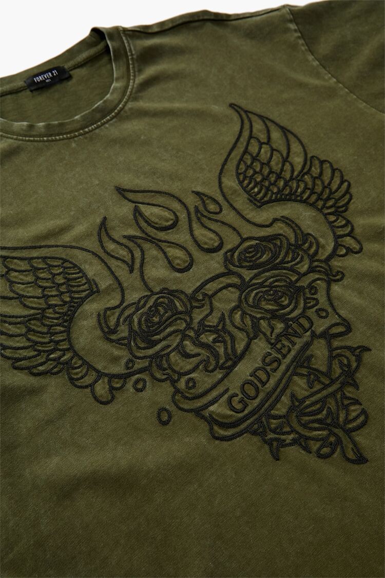 Godsend Embroidered Tee - Image 3