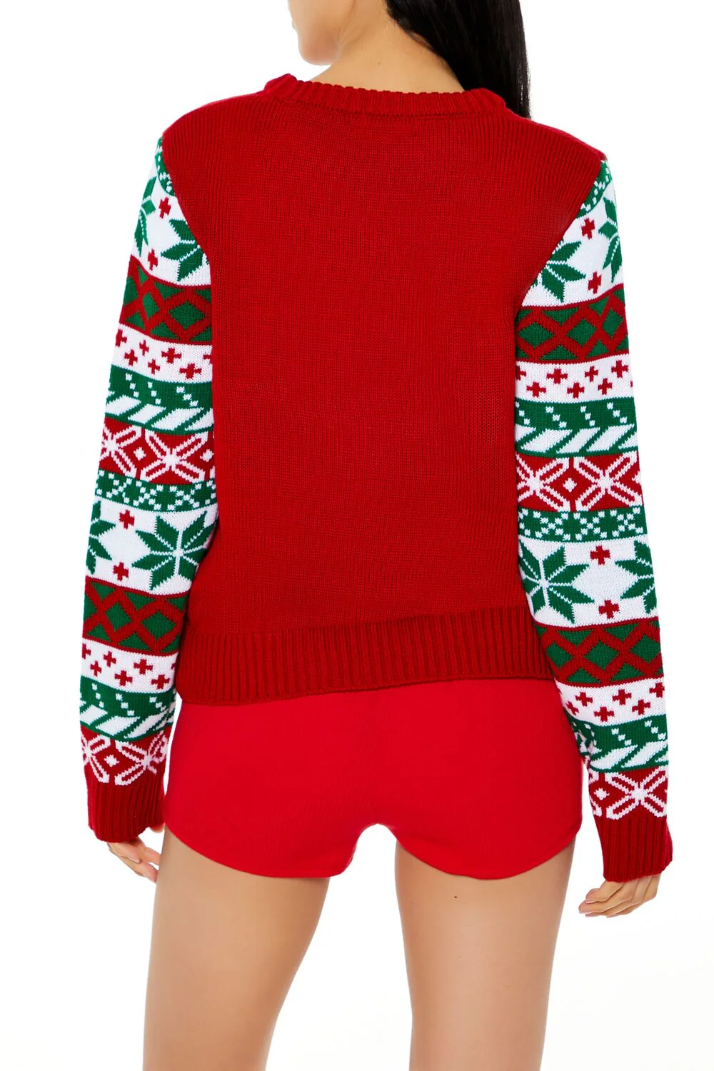 Fair Isle Christmas Tree Sweater - Image 5