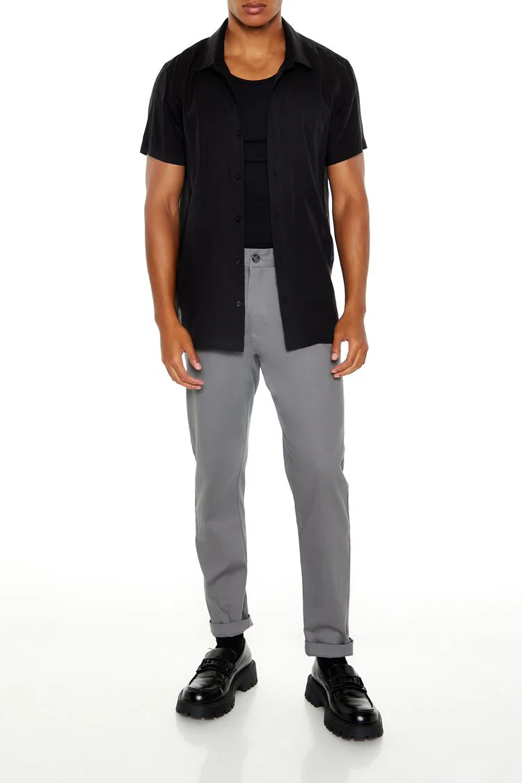 Dolphin-Hem Short-Sleeve Shirt - Image 2