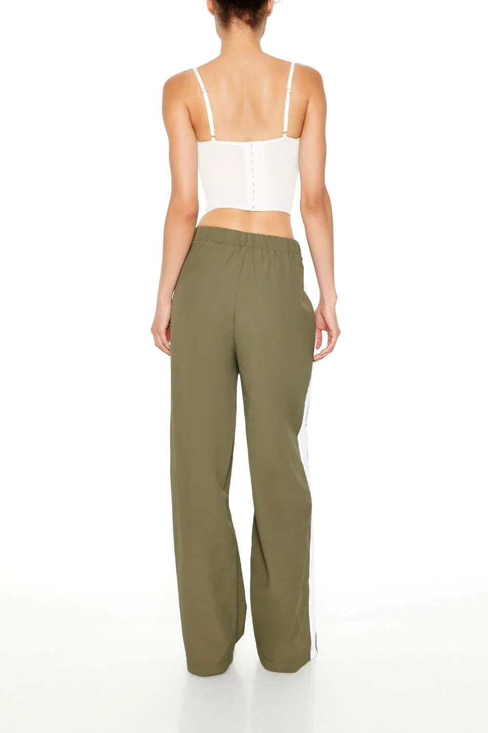 Striped Wide-Leg Pants - Image 4