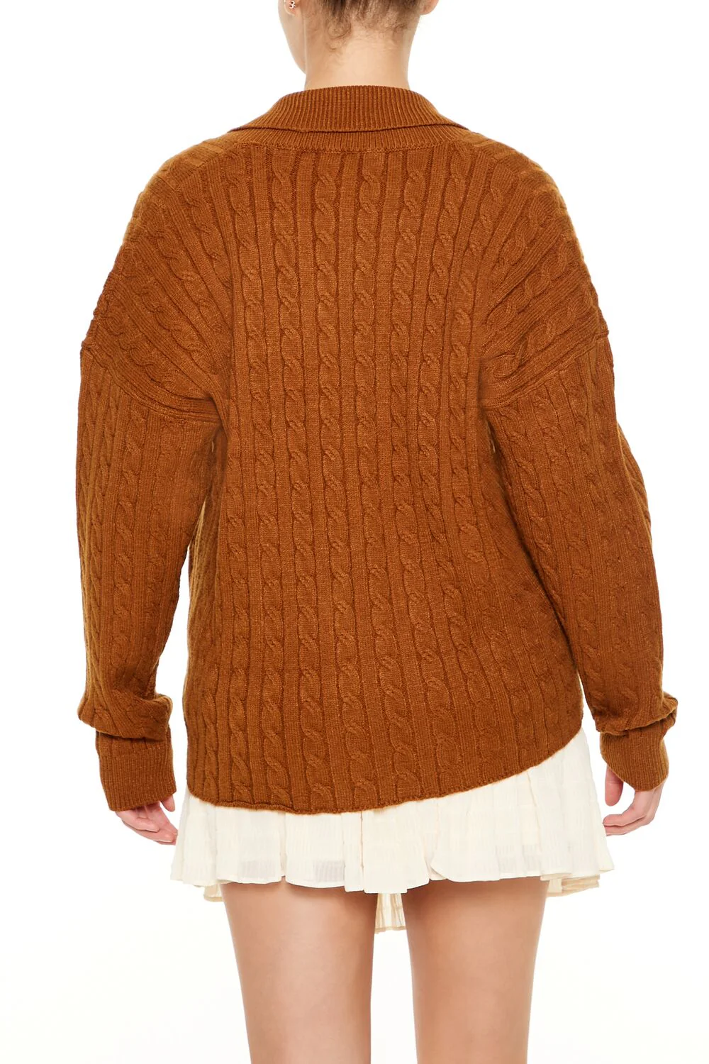 Double-Breasted Cardigan Sweater - Image 10