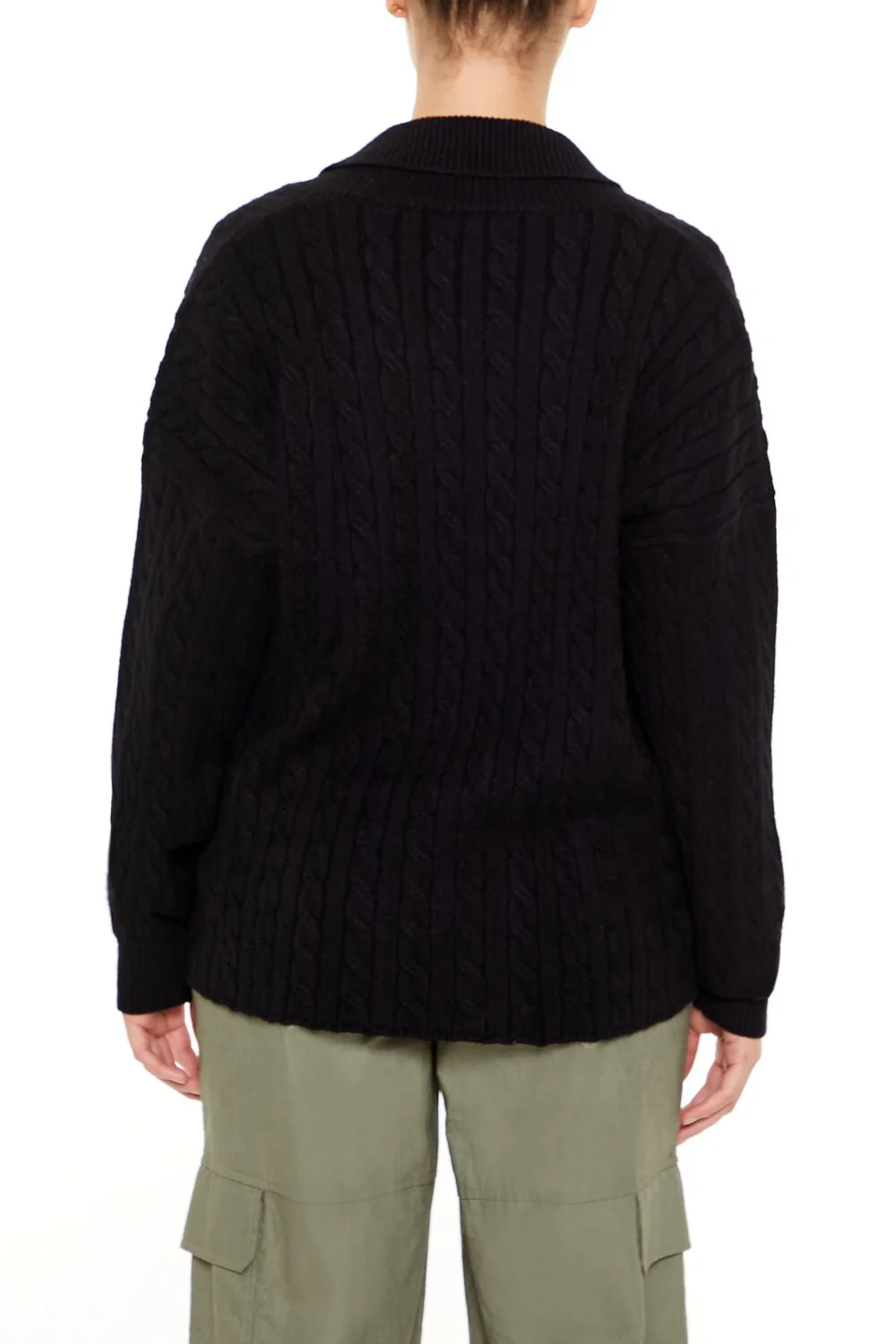 Double-Breasted Cardigan Sweater - Image 5