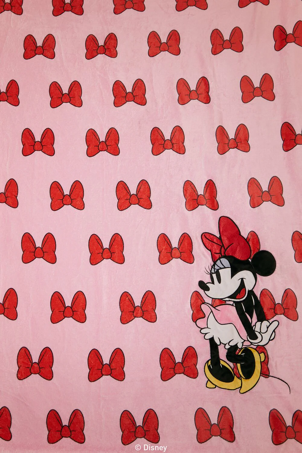 Disney Minnie Mouse Plush Throw Blanket - Image 2