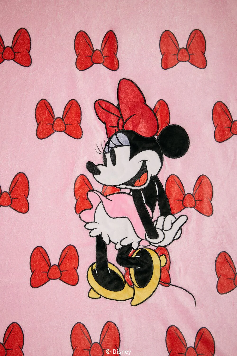 Disney Minnie Mouse Plush Throw Blanket - Image 4