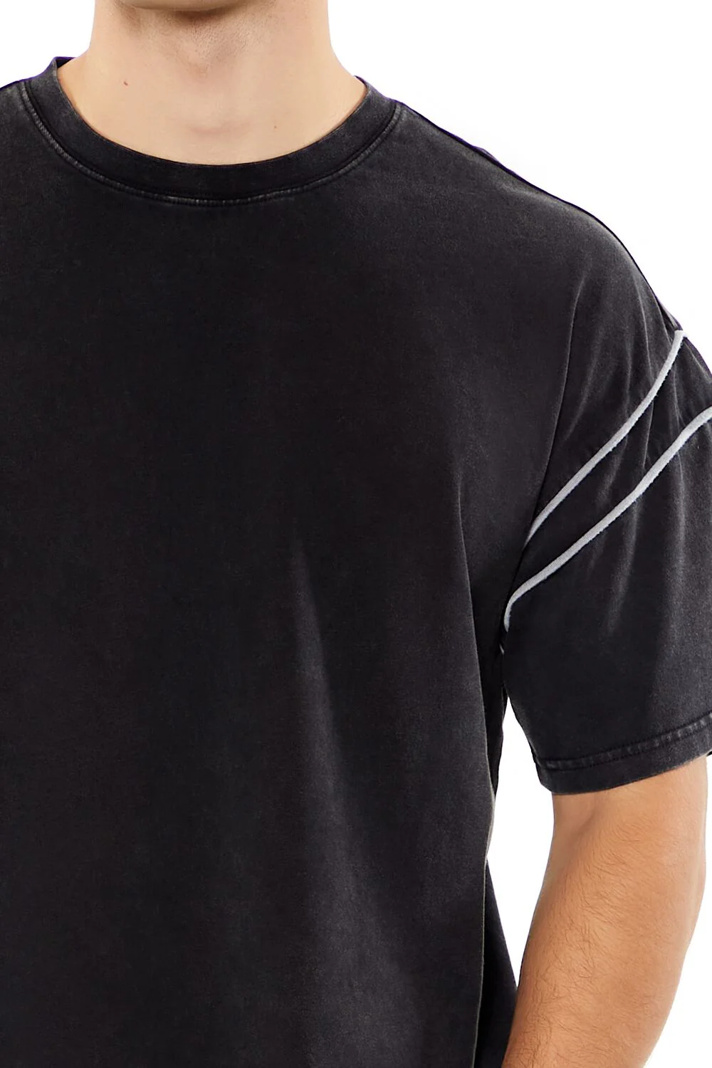 Two-Tone Mineral Wash Tee - Image 3