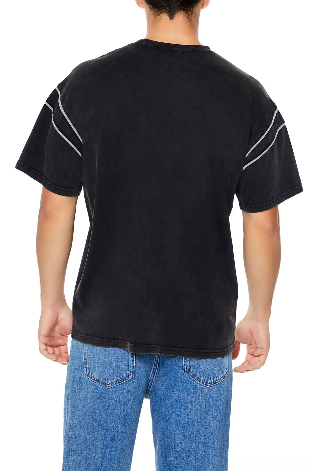 Two-Tone Mineral Wash Tee - Image 5