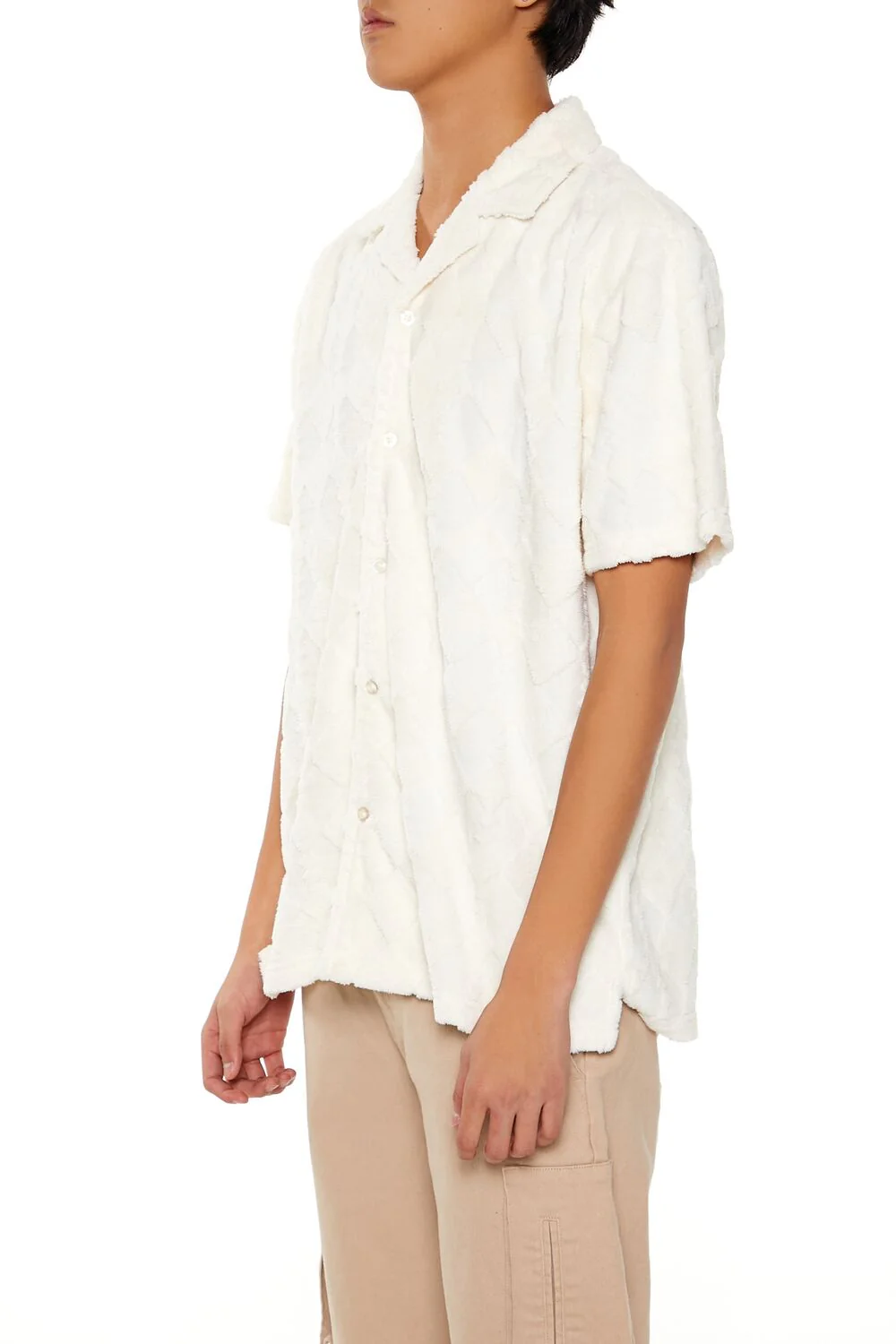 Plush Lattice Shirt - Image 4